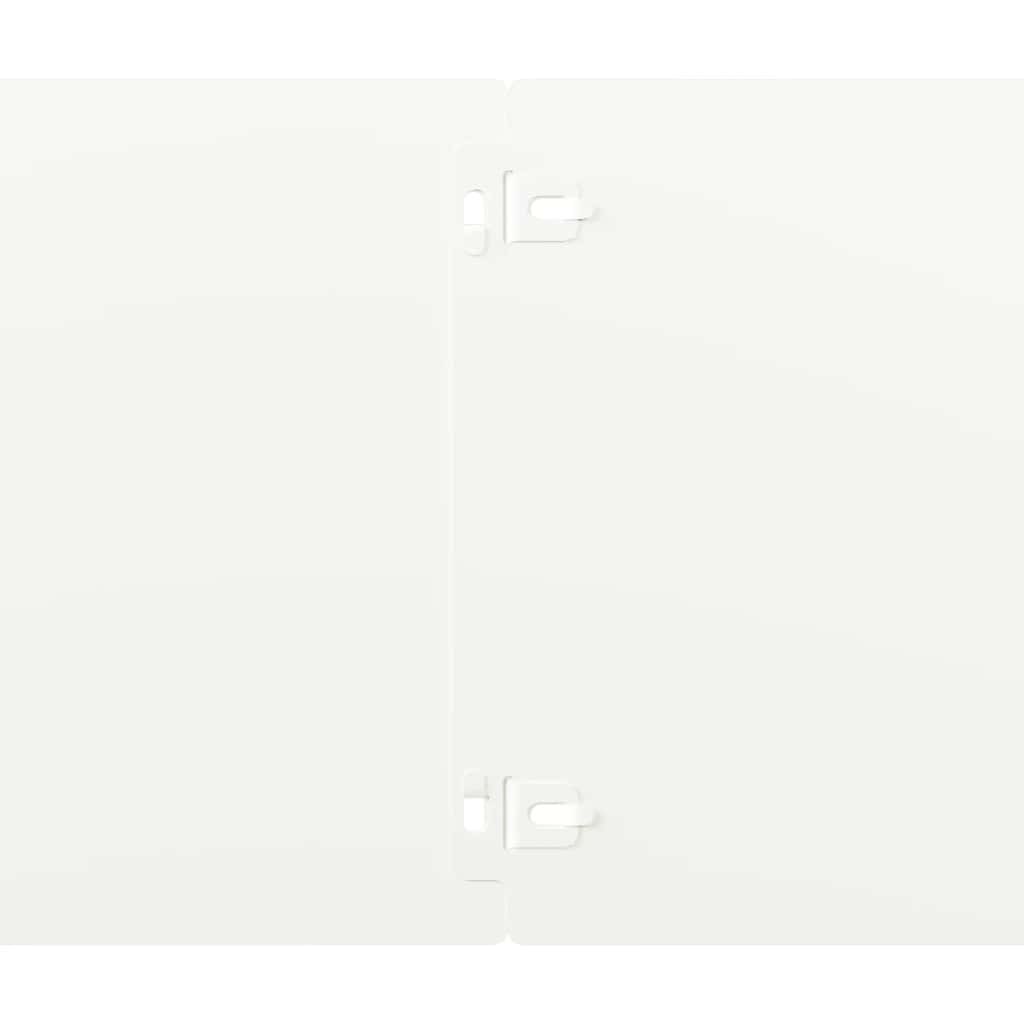 Bordure per Prato 30 pz Bianchi Acciaio Laminato a Freddo 860161