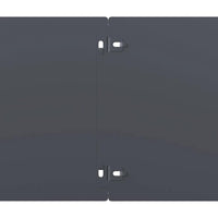 Bordure per Prato 30 pz Antracite Acciaio Laminato a Freddo 860162