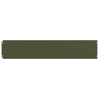 Bordure per Prato 30 pz Verde Oliva Acciaio Laminato a Freddo