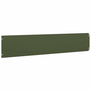 Bordure per Prato 30 pz Verde Oliva Acciaio Laminato a Freddo