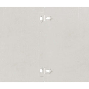 vidaXL Bordure per Prato 30 pz 20x103 cm Acciaio Inossidabile