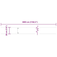 Bordure per Prato 30 pz 20x103 cm Acciaio Zincato 860165