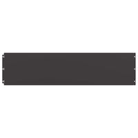 Bordure per Prato 10 pz Nere Acciaio Laminato a Freddo 860166