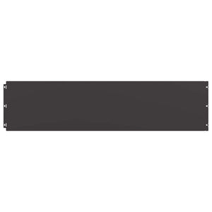 Bordure per Prato 10 pz Nere Acciaio Laminato a Freddo 860166