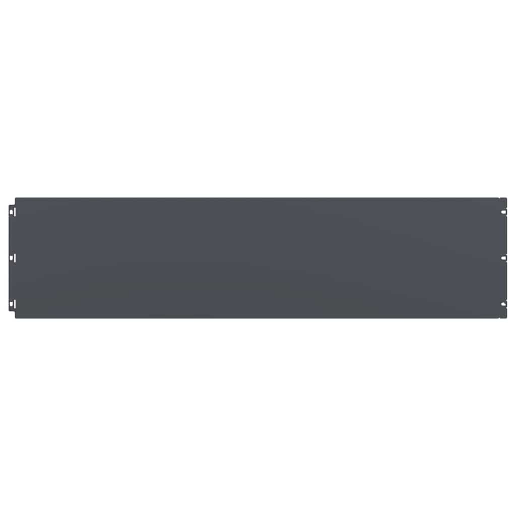 Bordure per Prato 10 pz Antracite Acciaio Laminato a Freddo 860168