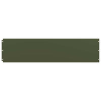 Bordure per Prato 10 pz Verde Oliva Acciaio Laminato a Freddo 860169