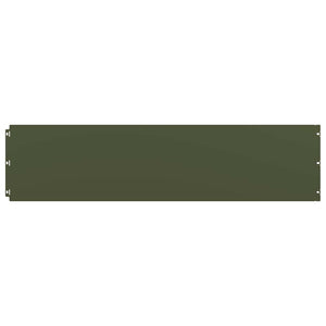 Bordure per Prato 10 pz Verde Oliva Acciaio Laminato a Freddo 860169