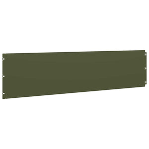Bordure per Prato 10 pz Verde Oliva Acciaio Laminato a Freddo 860169