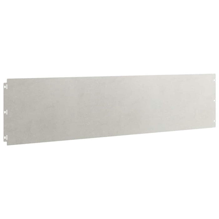 Bordure per Prato 10 pz 25x103 cm Acciaio Inossidabile 860170