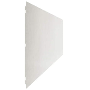 Bordure per Prato 10 pz 25x103 cm Acciaio Inossidabile 860170