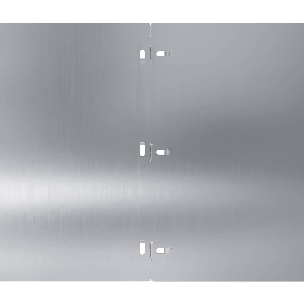 vidaXL Bordure per Prato 10 pz 25x103 cm Acciaio Zincato