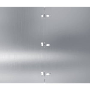 vidaXL Bordure per Prato 10 pz 25x103 cm Acciaio Zincato