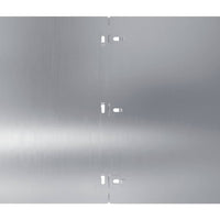 Bordure per Prato 10 pz 25x103 cm Acciaio Zincato 860171