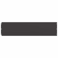 vidaXL Bordure per Prato 20 pz Nere Acciaio Laminato a Freddo