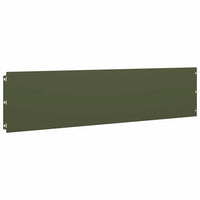 Bordure per Prato 20 pz Verde Oliva Acciaio Laminato a Freddo