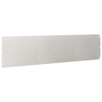 vidaXL Bordure per Prato 20 pz 25x103 cm Acciaio Inossidabile