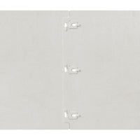 Bordure per Prato 20 pz 25x103 cm Acciaio Inossidabile 860176