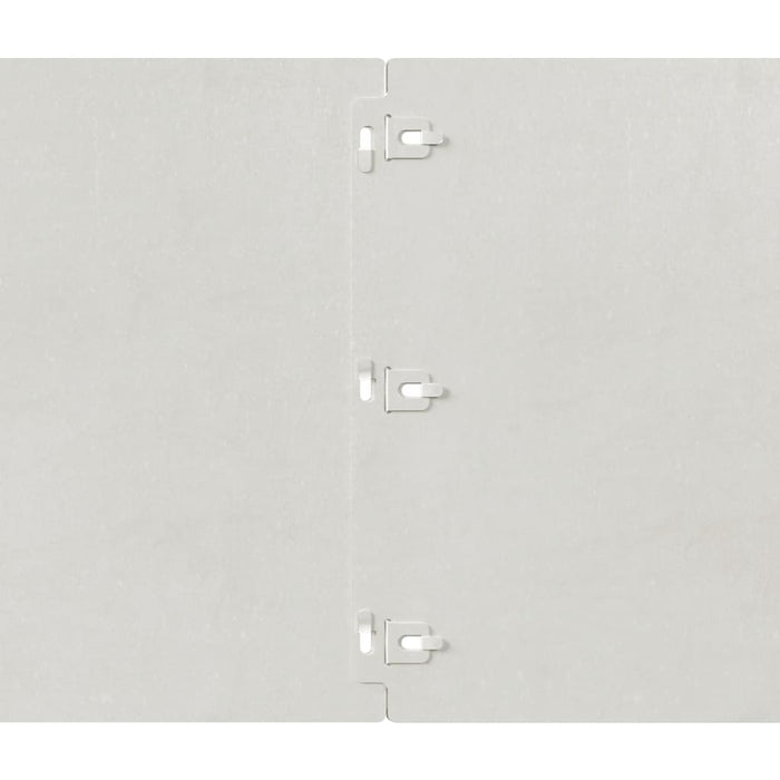 Bordure per Prato 20 pz 25x103 cm Acciaio Inossidabile 860176