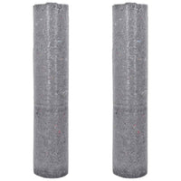 vidaXL Pile Antiscivolo da Pittore 2 pz 25 m 180 g/m² Grigio