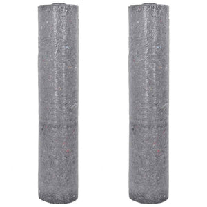 vidaXL Pile Antiscivolo da Pittore 2 pz 25 m 180 g/m² Grigio