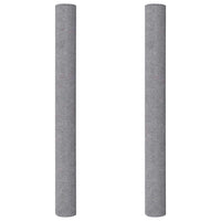 vidaXL Pile Antiscivolo da Pittore 2 pz 5 m 220 g/m² Grigio