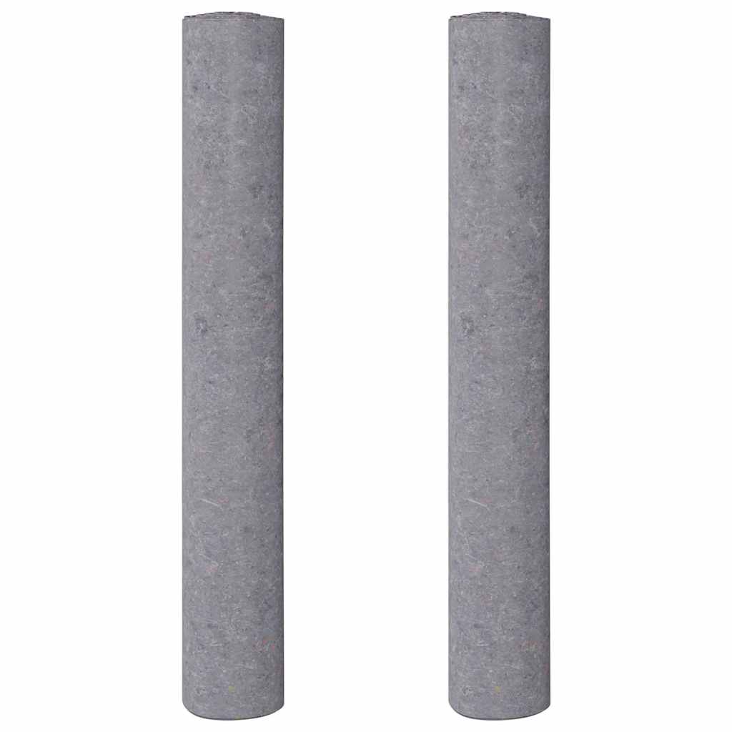 vidaXL Pile Antiscivolo da Pittore 2 pz 10 m 220 g/m² Grigio