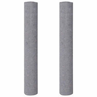 vidaXL Pile Antiscivolo da Pittore 2 pz 10 m 220 g/m² Grigio