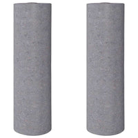 Pile Antiscivolo da Pittore 2 pz 5055 cm 220 g/m² Grigio 3324775
