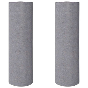 Pile Antiscivolo da Pittore 2 pz 5055 cm 220 g/m² Grigio 3324775