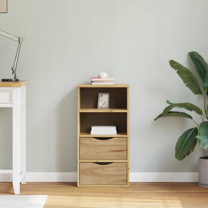 vidaXL Armadietto Laterale con Cassetti ODDA 40x24x79 cm Legno di Pino
