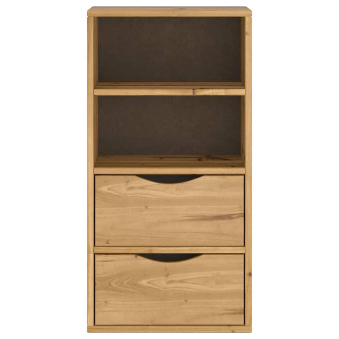 vidaXL Armadietto Laterale con Cassetti ODDA 40x24x79 cm Legno di Pino