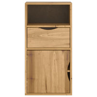 Armadietto Laterale con Cassetto ODDA 40x24x79 cm Legno di Pino 4103599