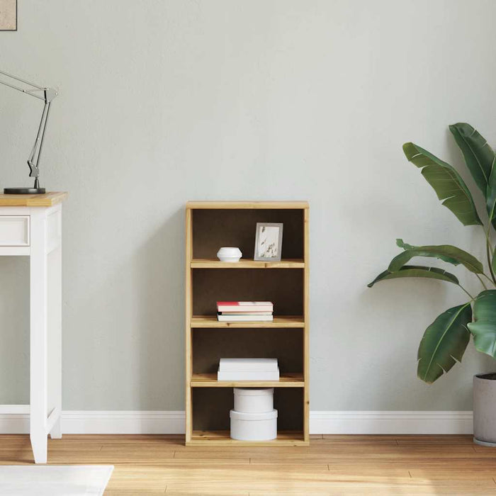 Armadietto Laterale ODDA 40x24x79 cm in Legno Massello di Pino 4103601