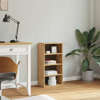 Armadietto Laterale ODDA 40x24x79 cm in Legno Massello di Pino 4103601