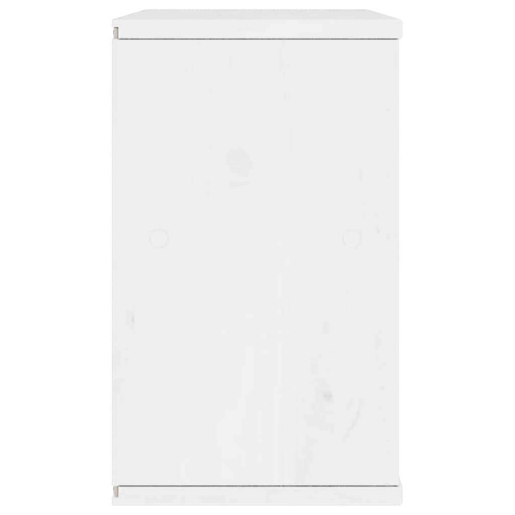 Mobile Porta TV con Cassetto-Mobile per TV-Credenza TV ODDA Bianco 79x24x40 cm