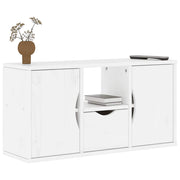 Mobile Porta TV con Cassetto-Mobile per TV-Credenza TV ODDA Bianco 79x24x40 cm