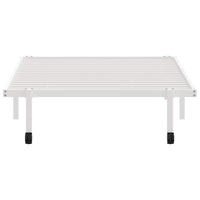 Giroletto senza Materasso Pieghevole-Struttura Letto Bianco 100x200 cm Acciaio