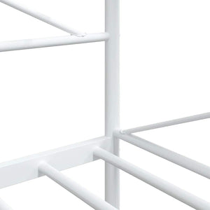 Dormeuse senza Materasso Bianco 100x200 cm in Acciaio 4104684