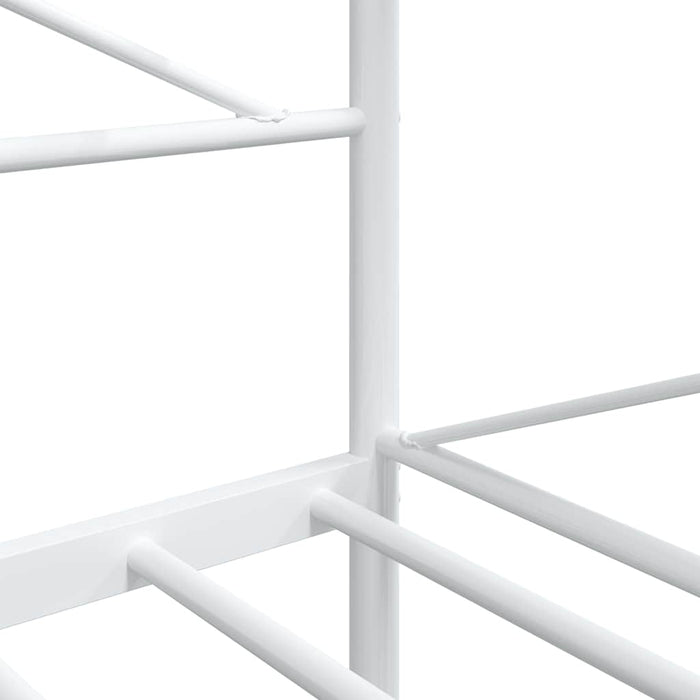 Dormeuse senza Materasso Bianco 107x203 cm in Acciaio 4104685