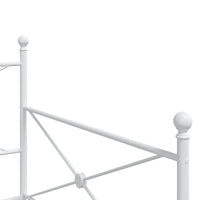 Divano Letto Estraibile senza Materasso 100x190 cm in Acciaio 4104690