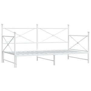 Divano Letto Estraibile senza Materasso 107x203 cm in Acciaio 4104692