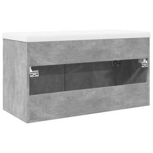 Mobile da Bagno con Lavabo Integrato Grigio Cemento 3324860