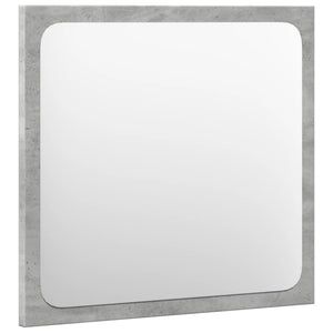 Set Mobili da Bagno 3 pz Grigio Cemento in Legno Multistrato 3324870
