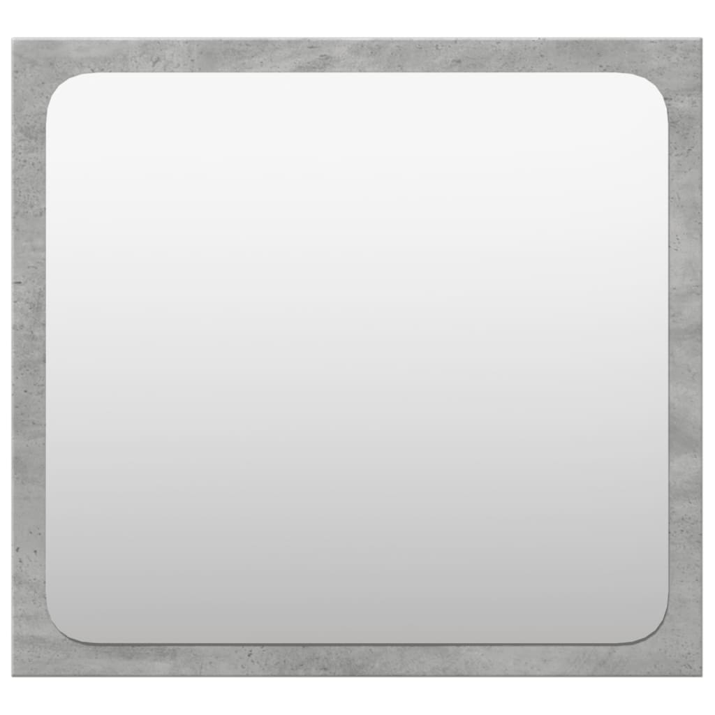 Set Mobili da Bagno 3 pz Grigio Cemento in Legno Multistrato