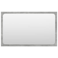 Set Mobili da Bagno 3 pz Grigio Cemento in Legno Multistrato