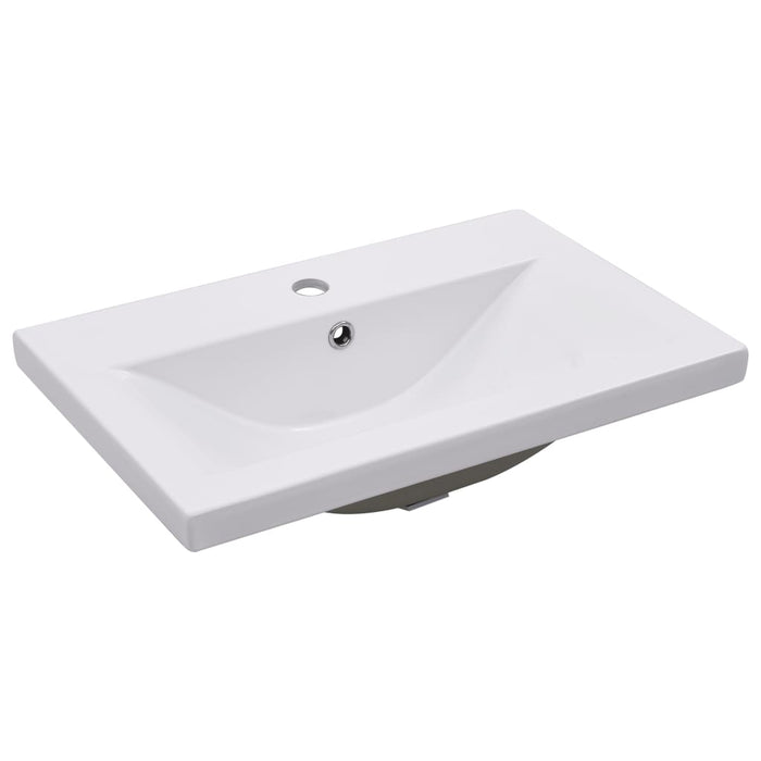 vidaXL Set Mobili da Bagno 5 pz Grigio Cemento in Legno Multistrato