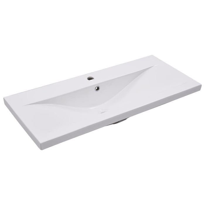 Set Mobili da Bagno 5 pz Grigio Cemento in Legno Multistrato 3324878