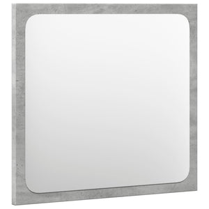 Set Mobili da Bagno 4 pz Grigio Cemento in Legno Multistrato 3324879