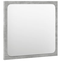 Set Mobili da Bagno 4 pz Grigio Cemento in Legno Multistrato 3324879
