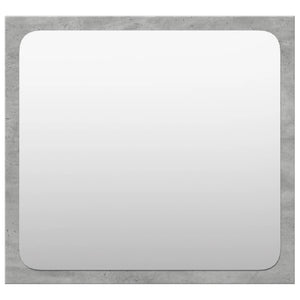 Set Mobili da Bagno 4 pz Grigio Cemento in Legno Multistrato 3324879